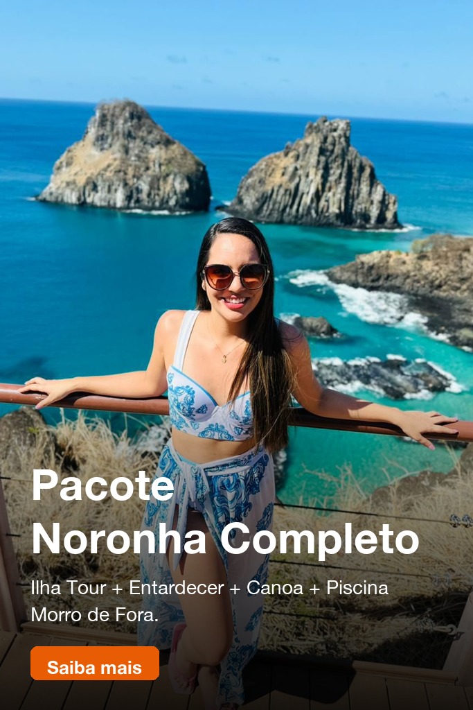 Combo Ilha Tour, Entardecer VIP, Canoa Havaiana e Piscina do Morro de Fora em Fernando de Noronha